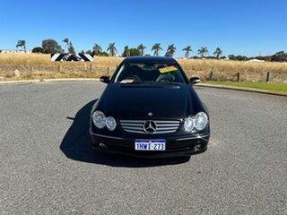 2003 Mercedes-Benz CLK500 C209 Elegance Black 5 Speed Automatic Touchshift Coupe.