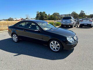 2003 Mercedes-Benz CLK500 C209 Elegance Black 5 Speed Automatic Touchshift Coupe.