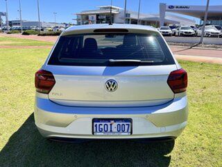 2018 Volkswagen Polo AW MY18 85TSI DSG Comfortline Silver 7 Speed Sports Automatic Dual Clutch