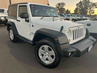 2018 Jeep Wrangler JK MY18 Sport White 5 Speed Automatic Softtop.