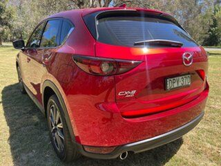 2017 Mazda CX-5 KF4W2A Akera SKYACTIV-Drive i-ACTIV AWD Red 6 Speed Sports Automatic Wagon
