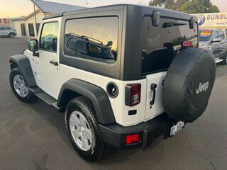 2018 Jeep Wrangler JK MY18 Sport White 5 Speed Automatic Softtop.