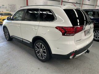 2018 Mitsubishi Outlander ZL MY18.5 LS 7 Seat (2WD) White Continuous Variable Wagon.