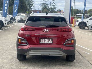 2019 Hyundai Kona OS.2 MY19 Highlander 2WD Pulse Red 6 Speed Sports Automatic Wagon.