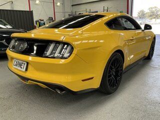 2017 Ford Mustang FM MY17 Fastback GT 5.0 V8 Yellow 6 Speed Manual Coupe
