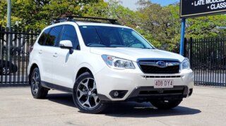 2015 Subaru Forester S4 MY15 2.0D-S CVT AWD Pearl White 7 Speed Constant Variable Wagon.