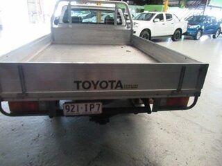 2009 Toyota Hilux TGN16R MY09 Workmate 4x2 White 5 Speed Manual Cab Chassis