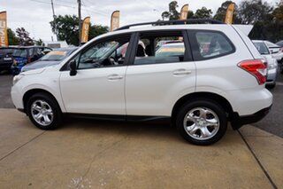2014 Subaru Forester S4 MY14 2.5i Lineartronic AWD Satin White Pearl 6 Speed Constant Variable Wagon.
