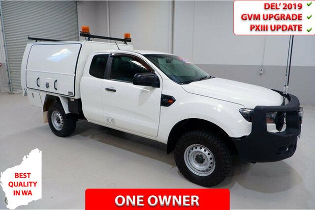 Used Ford Ranger PX MkIII 2019.00MY XL Kenwick, 2018 Ford Ranger PX MkIII 2019.00MY XL White 6 Speed Manual Cab Chassis