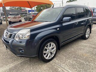 2012 Nissan X-Trail T31 Series IV TI Blue 1 Speed Constant Variable Wagon.