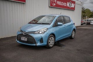 2016 Toyota Yaris NCP130R Ascent Blue 5 Speed Manual Hatchback
