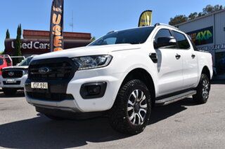 2019 Ford Ranger PX MkIII 2019.75MY Wildtrak White 10 Speed Sports Automatic Double Cab Pick Up.
