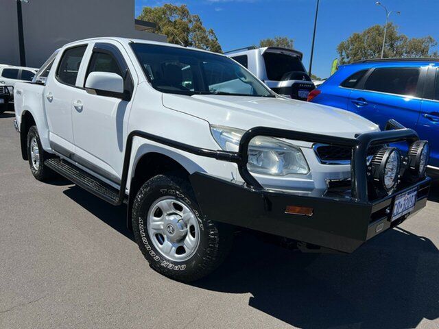 Used Holden Colorado RG MY15 LS Crew Cab East Bunbury, 2015 Holden Colorado RG MY15 LS Crew Cab White 6 Speed Sports Automatic Utility