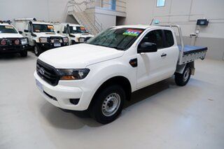 2019 Ford Ranger PX MkIII 2019.00MY XL White 6 Speed Sports Automatic Super Cab Chassis.
