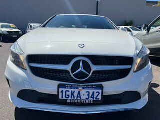 2016 Mercedes-Benz A-Class W176 806MY A180 D-CT White 7 Speed Sports Automatic Dual Clutch Hatchback
