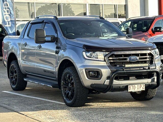 Used Ford Ranger PX MkIII 2019.00MY Wildtrak Beaudesert, 2019 Ford Ranger PX MkIII 2019.00MY Wildtrak Silver 10 Speed Sports Automatic Double Cab Pick Up