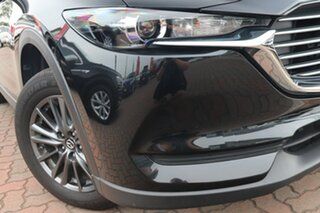 2022 Mazda CX-8 KG2WLA Sport SKYACTIV-Drive FWD Black 6 Speed Sports Automatic SUV.