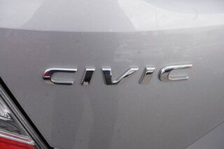 2020 Honda Civic 10th Gen MY20 VTi Silver 1 Speed Constant Variable Hatchback