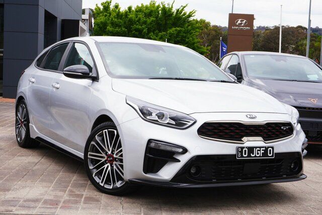 Used Kia Cerato BD MY21 GT DCT Phillip, 2020 Kia Cerato BD MY21 GT DCT Silver 7 Speed Sports Automatic Dual Clutch Hatchback