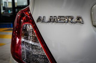 2013 Nissan Almera N17 ST White 4 Speed Automatic Sedan