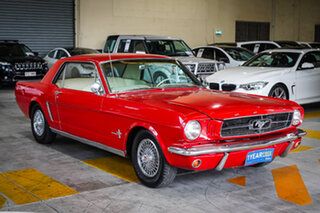 1965 Ford Mustang Coupe Red Coupe.
