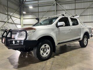2014 Holden Colorado RG MY15 LS Crew Cab Silver 6 Speed Sports Automatic Utility