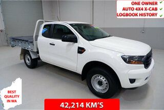 2019 Ford Ranger PX MkIII 2019.00MY XL White 6 Speed Sports Automatic Super Cab Chassis.
