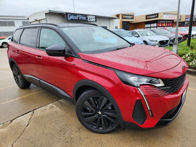 Used Peugeot 5008 P87 MY22 GT Sport Caboolture, 2022 Peugeot 5008 P87 MY22 GT Sport Red 8 Speed Automatic Wagon