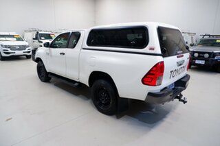 2018 Toyota Hilux GUN136R SR Extra Cab 4x2 Hi-Rider White 6 Speed Sports Automatic Utility