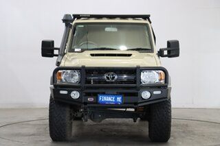2021 Toyota Landcruiser VDJ79R GXL Double Cab Beige 5 Speed Manual Cab Chassis.
