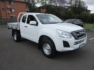 2017 Isuzu D-MAX TF MY17 SX (4x4) White 6 Speed Manual Space Cab Chassis