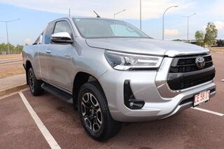 2021 Toyota Hilux GUN126R SR5 Extra Cab Silver Sky 6 Speed Automatic Extracab.