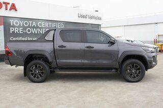 2023 Toyota Hilux GUN126R Rogue Double Cab Graphite 6 Speed Sports Automatic Utility
