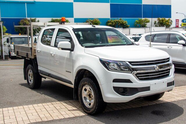 Used Holden Colorado RG MY18 LS Crew Cab 4x2 Robina, 2018 Holden Colorado RG MY18 LS Crew Cab 4x2 White 6 speed Automatic Cab Chassis