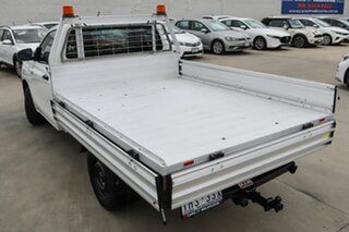 2016 Toyota Hilux TGN121R Workmate 4x2 White 6 Speed Sports Automatic Cab Chassis.