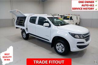 2019 Holden Colorado RG MY19 LS Crew Cab 4x2 White 6 Speed Sports Automatic Cab Chassis