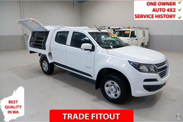 Used Holden Colorado RG MY19 LS Crew Cab 4x2 Kenwick, 2019 Holden Colorado RG MY19 LS Crew Cab 4x2 White 6 Speed Sports Automatic Cab Chassis