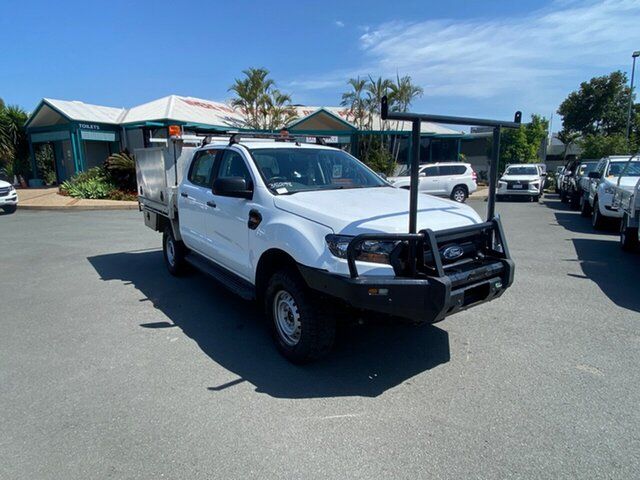 Used Ford Ranger PX MkII 2018.00MY XL Acacia Ridge, 2018 Ford Ranger PX MkII 2018.00MY XL White 6 speed Automatic Cab Chassis