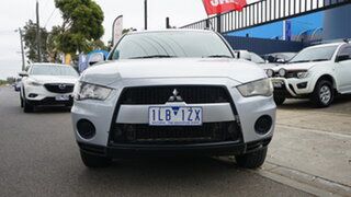2010 Mitsubishi Outlander ZH MY10 LS Silver 6 Speed Constant Variable Wagon