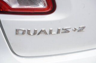 2012 Nissan Dualis J107 Series 3 MY12 +2 X-tronic AWD Ti-L White 6 Speed Constant Variable Hatchback