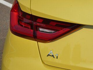 2022 Audi A1 GB MY23 40 TFSI Sportback S Tronic S Line Yellow 6 Speed Sports Automatic Dual Clutch