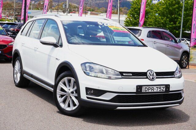 Used Volkswagen Golf VII MY17 Alltrack DSG 4MOTION 132TSI Phillip, 2017 Volkswagen Golf VII MY17 Alltrack DSG 4MOTION 132TSI White 6 Speed Sports Automatic Dual Clutch