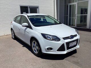 2015 Ford Focus LW MkII MY14 Ambiente White 5 Speed Manual Hatchback