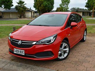 2017 Holden Astra BK MY17 RS Red 6 Speed Sports Automatic Hatchback.