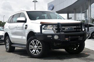 2015 Ford Everest UA Trend White 6 Speed Sports Automatic SUV.