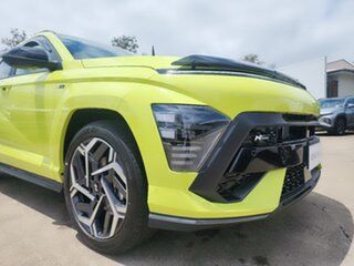 2023 Hyundai Kona SX2.V1 MY24 Premium 2WD N Line Yellow 1 Speed Constant Variable Wagon