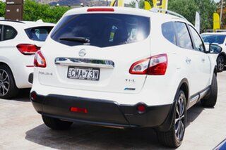 2012 Nissan Dualis J107 Series 3 MY12 +2 X-tronic AWD Ti-L White 6 Speed Constant Variable Hatchback