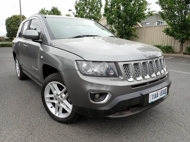 Used Jeep Compass MK MY14 Limited (4x4) Newtown, 2013 Jeep Compass MK MY14 Limited (4x4) Grey 6 Speed Automatic Wagon
