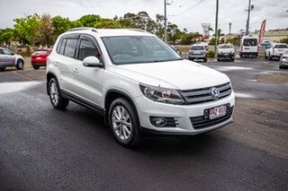 2014 Volkswagen Tiguan 5N MY14 132TSI DSG 4MOTION Pacific White 7 Speed Sports Automatic Dual Clutch