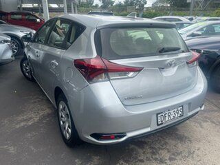2016 Toyota Corolla ZRE182R Ascent Silver 6 Speed Manual Hatchback.